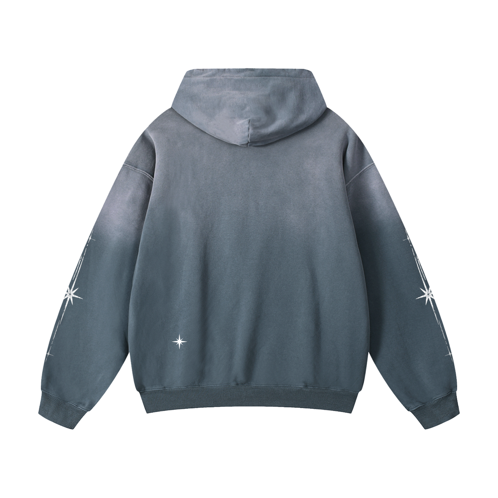 STARLINE  HOODIE GRAY BLUE