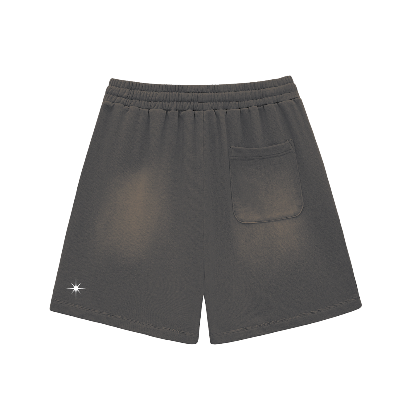 RAW EDGE SHORTS DARK GRAY