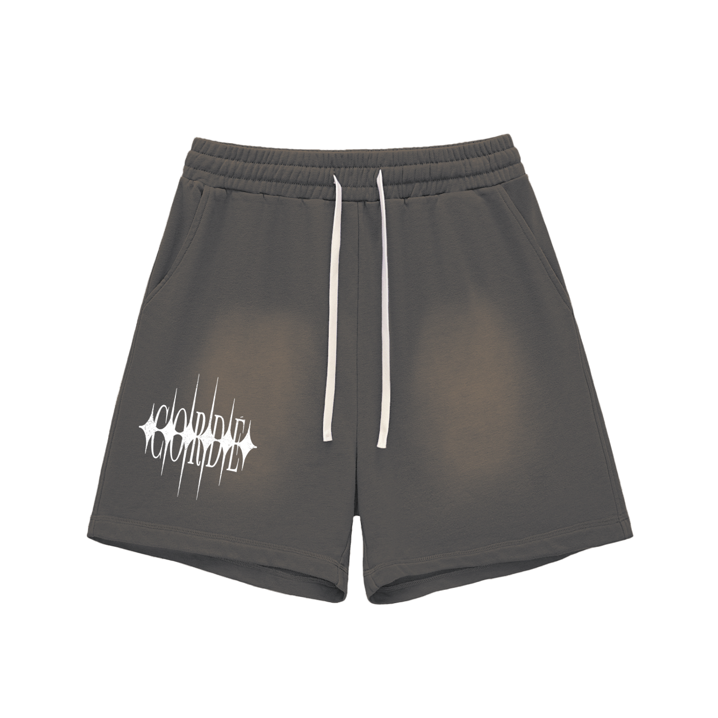 RAW EDGE SHORTS DARK GRAY
