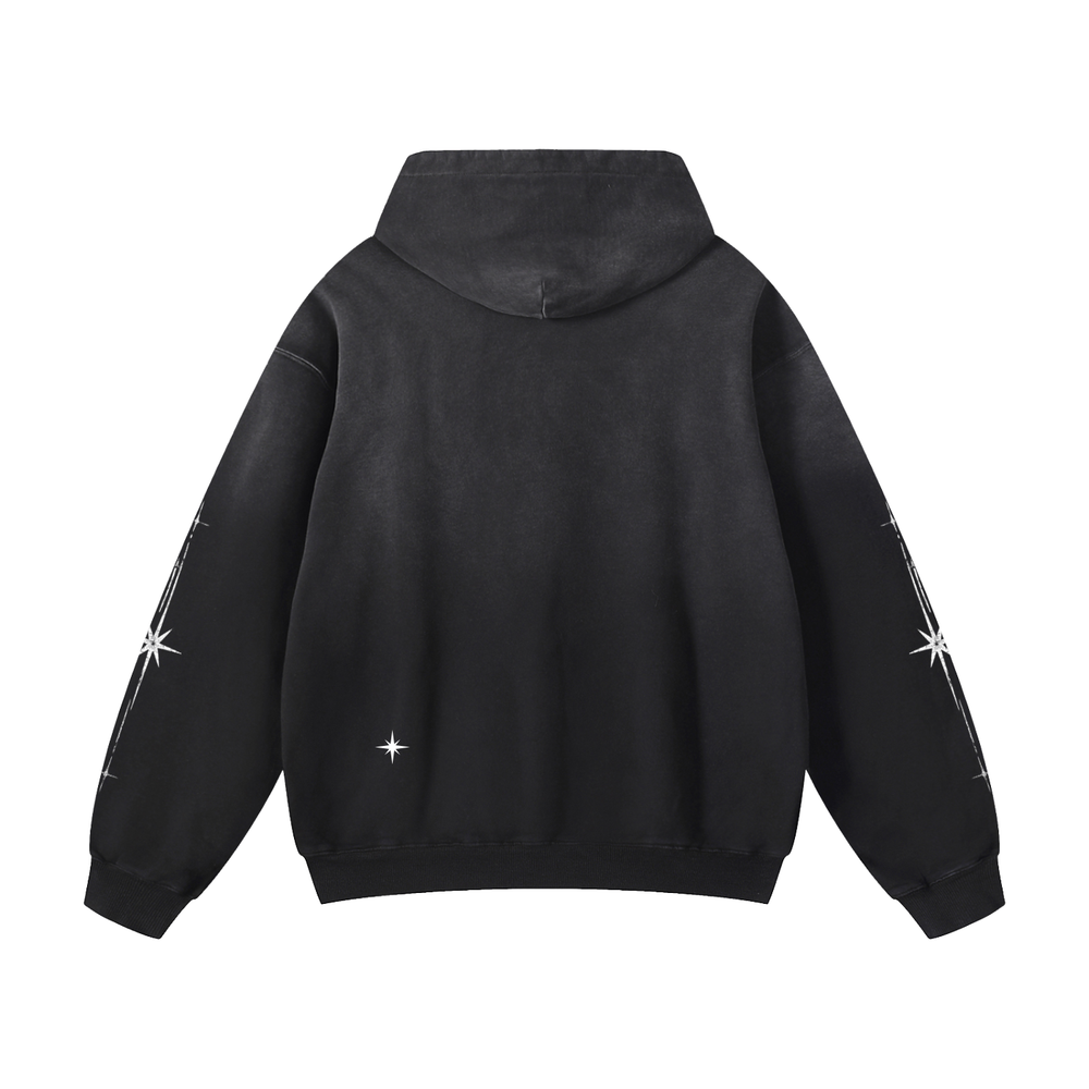 STARLINE HOODIE BLACK