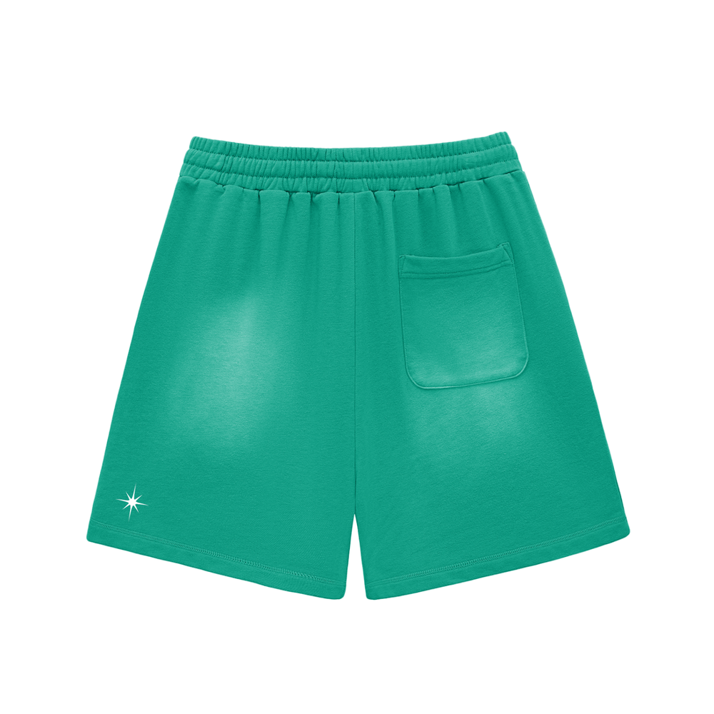 RAW EDGE SHORTS GREEN